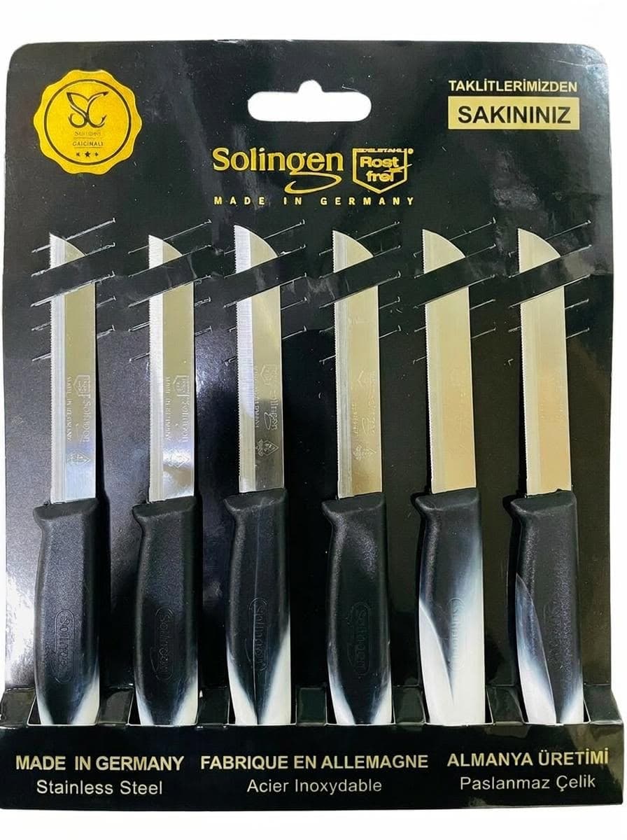 Solingen Marka Tırtıklı Meyve Bıçağı